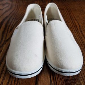 White Low Shoes
